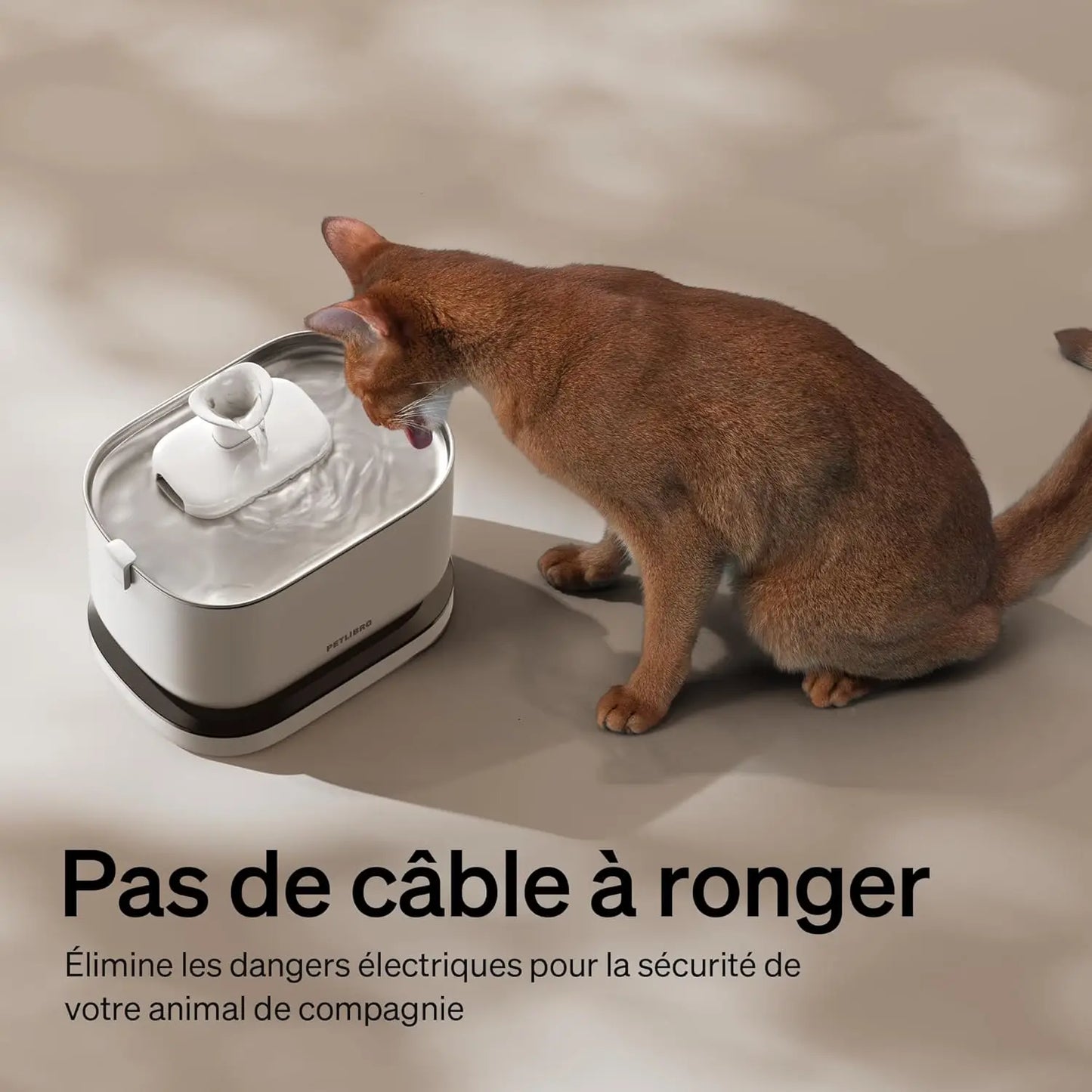 PETLIBRO Sans Fil 2,5 L – Fontaine à eau pour chat