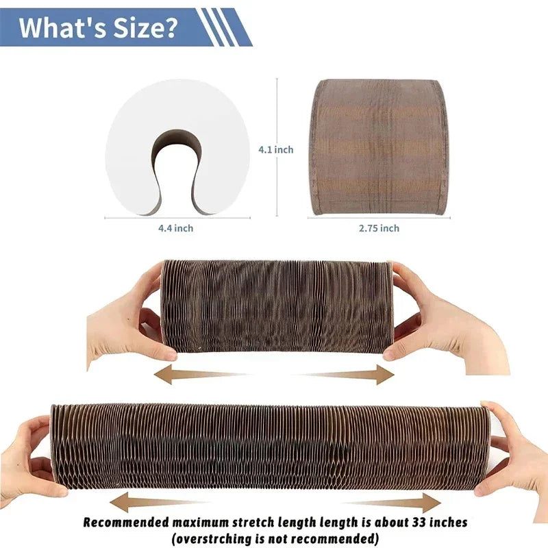 Griffoir design en carton ondulé pour chat